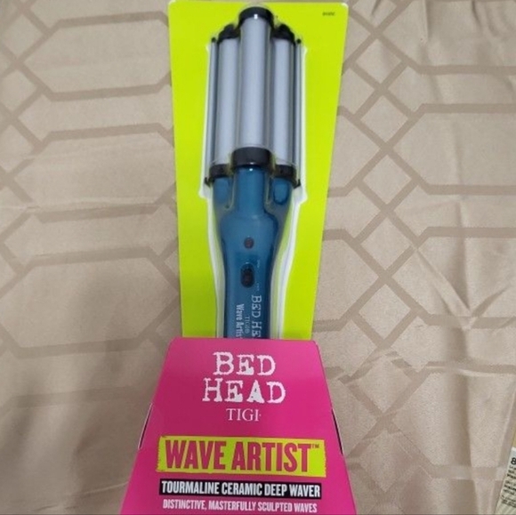 BedHead Other - BedHead Tourmaline Ceramic Deep Waver - Blue